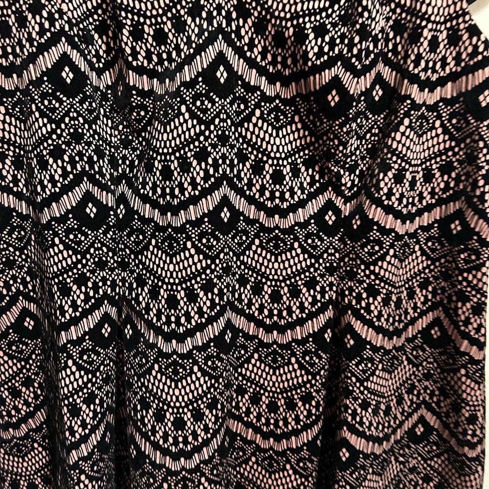 NWT VINCE CAMUTO Plus Size Flocked Fit & Flare Dress - Size 20 W - Picture 10 of 10